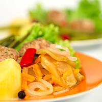 Sałatka z zielonych pomidorów