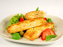 Fot. Wkn, Francuskie zawijańce z kurczakiem