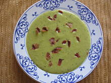 Fot. pao77, ZIELONA ZUPA-KREM Z PRAŻONĄ SZYNKĄ SZWARCWALDZKĄ