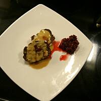 Pieczeń z sosem śmietanowym