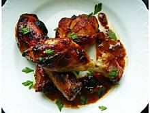 Fot. OstraNaSłodko, Kurczak w ostro - słodkiej glazurce