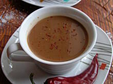 Fot. olusia23, Czekolada na gorąco z chili i solą