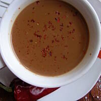 Czekolada na gorąco z chili i solą