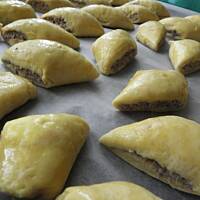 Paszteciki mięsno-grzybowe.