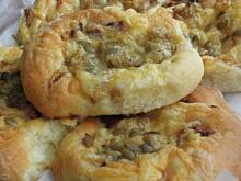 Fot. msewka, Bułki z wędzonym kurczakiem.