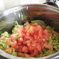 Zupa z cukinią w roli głównej.