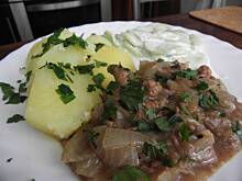 Fot. msewka, Obiadowa wątróbka drobiowa.