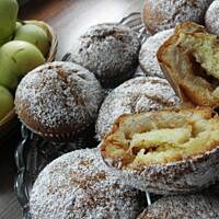 Muffiny o smaku szarlotki.