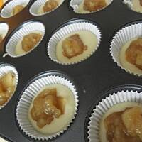 Muffiny o smaku szarlotki.