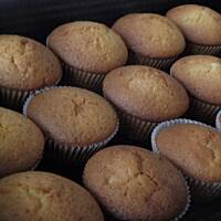 Muffiny o smaku szarlotki.