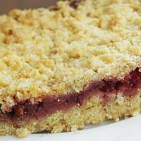 Kruche ciasto z konfiturą domową.