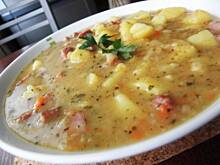 Fot. msewka, Grochówka z czubrycą zieloną.