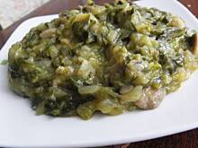 Fot. msewka, Młoda kapusta z pieczarkami.