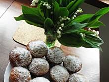 Fot. msewka, Muffiny z rabarbarem.