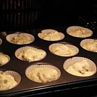 Muffiny z rabarbarem.