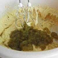 Muffiny z rabarbarem.