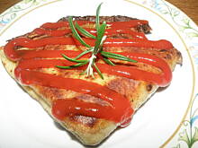 Fot. PATI :), Naleśniki nadziewane serem i szynką