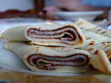 Fot. Anna Z, Naleśniki z nutellą