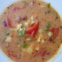 Zupa na węgierską nutę