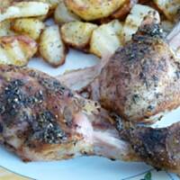 Kurczak z ziołami prowansalskimi