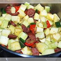 Leczo z kabaczkiem krok po kroku