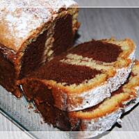 Babka dwukolorowa z dodatkiem oleju