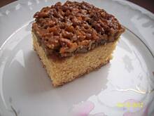 Fot. lisowianka, Ciasto z orzechową polewą