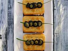 Fot. olusia23, Krakers sandwich z gorgonzolą i pomidorami