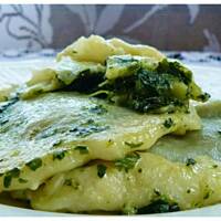 Maxi pierogi z aromatycznym szpinakiem