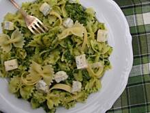 Fot. olusia23, Farfalle ze szpinakiem i gorgonzolą