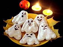 Fot. Barb82, Bezowe duszki halloweenowe