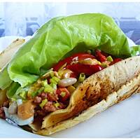 Meksykańskie tacos na kolorowo