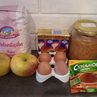 Jabłecznik na kakaowym cieście!