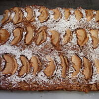 Jabłecznik na kakaowym cieście!