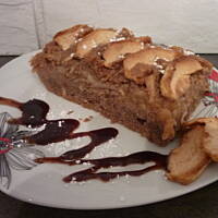 Jabłecznik na kakaowym cieście!