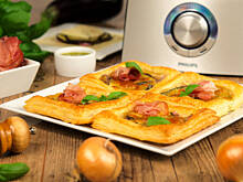 Fot. Wkn, Mini tarty bakłażanowe z mozarellą