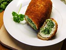 Fot. APM, Roladki drobiowe ze szpinakiem i ricottą