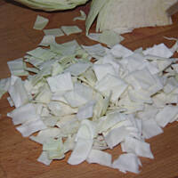 Kapusta biała smażona z imbirem