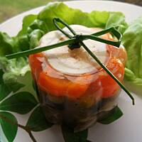 Galareta z kurczakiem i pieczarkami