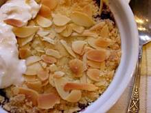 Fot. olusia23, Jesienne, rozgrzewające crumble z migdałami