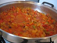 Fot. miszelka golonka, Duszona cukinia