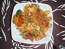 Fot. anekbu, Wieprzowina w sosie słodko-kwaśnym