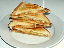 Fot. Barb82, Tosty z banenem i masłem orzechowym