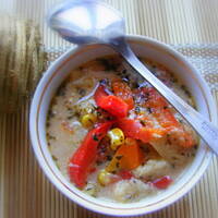 Zupa chlebowa z meksykańską nutą