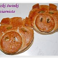 Bułeczki świnki pełnoziarniste