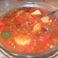 a'la chilli con carne-smaczna zupa