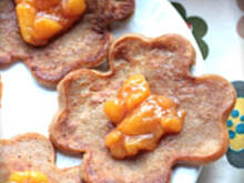 Fot. EmciaPichci, Kajmakowe placuszki z sosem brzoskiwniowym