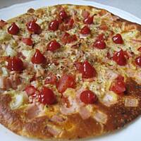 Odchudzona pizza z kaszą manną w 10 minut