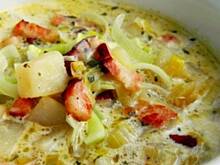 Fot. Mloda, Zupa ziemniaczano - porowa z boczkiem