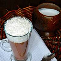 Gorąca czekolada kokosowa